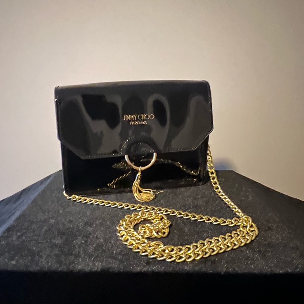 Jimmy Choo Parfums Black and Gold Women's Bag